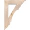 Ekena Millwork Olympic Traditional Smooth Bracket w/ Offset Brace, Douglas Fir, 7 1/2"W x 30"D x 42"H BKT0806X30X42OLY01SDF - alternate 3